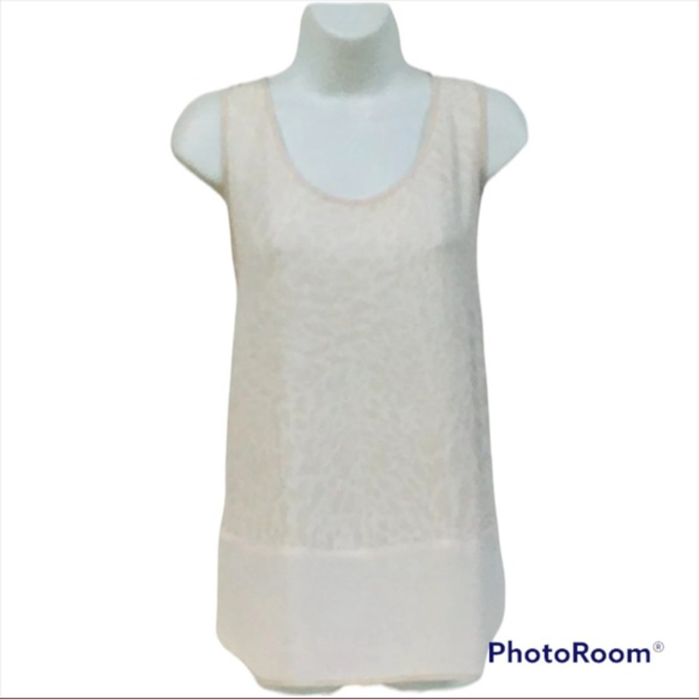 The Loft Animal Print Sleeveless Top L